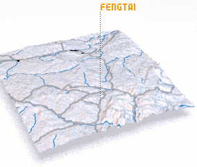 3d view of Fengtai