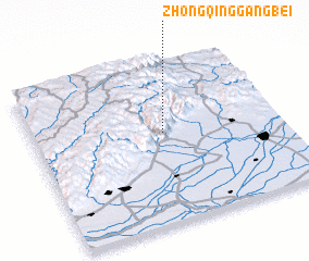 3d view of Zhongqinggangbei