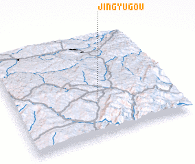 3d view of Jingyugou