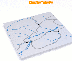 3d view of Krasnoyarovo