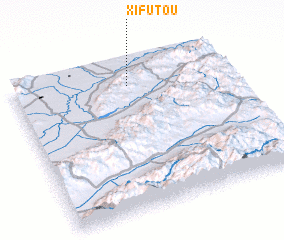 3d view of Xifutou