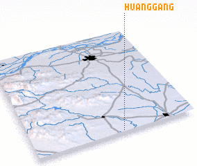 3d view of Huanggang