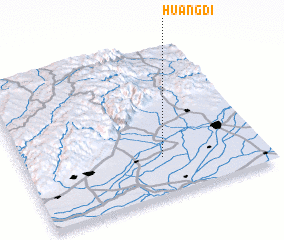 3d view of Huangdi