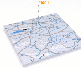 3d view of Cigou