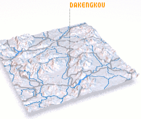 3d view of Dakengkou