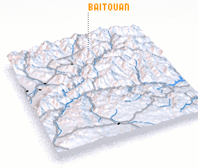 3d view of Baitou\