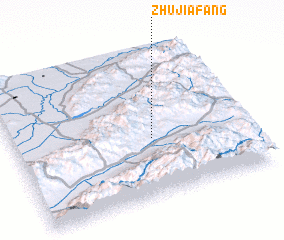 3d view of Zhujiafang