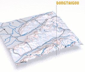 3d view of Dongtaigou