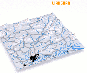 3d view of Lianshan