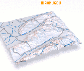 3d view of Xiaomugou