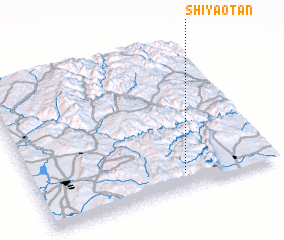 3d view of Shiyaotan