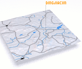 3d view of Dingjiacun