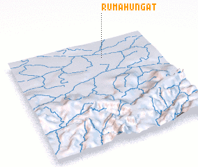 3d view of Rumah Ungat