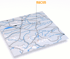 3d view of Macun