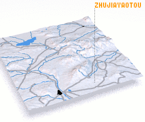 3d view of Zhujiayaotou