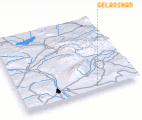 3d view of Gelaoshan