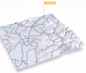 3d view of Hukou