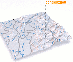 3d view of Donghuzhou