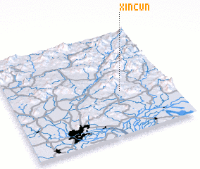3d view of Xincun