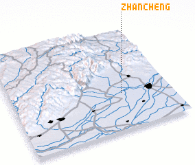 3d view of Zhancheng