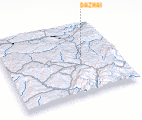 3d view of Dazhai