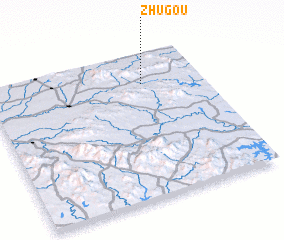 3d view of Zhugou