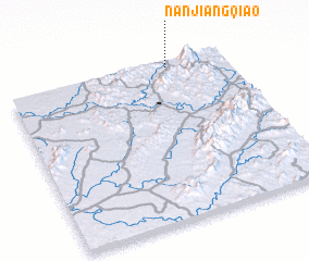 3d view of Nanjiangqiao