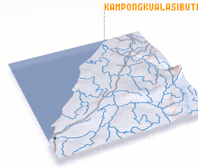 3d view of Kampong Kuala Sibuti