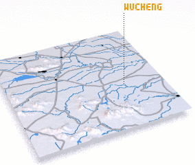 3d view of Wucheng