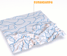 3d view of Rumah Dampa