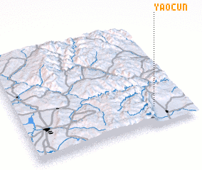 3d view of Yaocun
