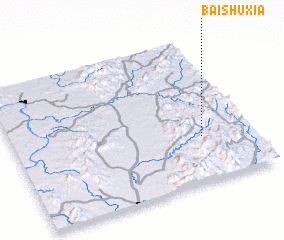 3d view of Baishuxia