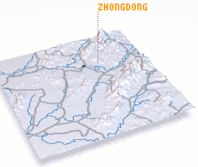 3d view of Zhongdong