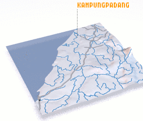 3d view of Kampung Padang