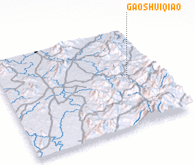 3d view of Gaoshuiqiao