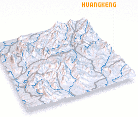 3d view of Huangkeng