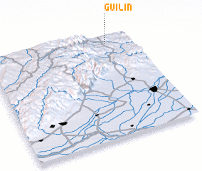 3d view of Guilin