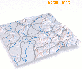 3d view of Dashuikeng