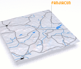 3d view of Fanjiacun