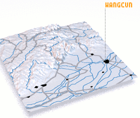 3d view of Wangcun