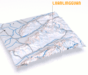 3d view of Luanlingguan