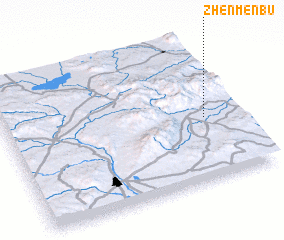 3d view of Zhenmenbu