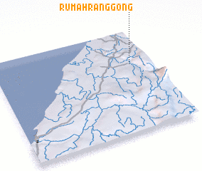 3d view of Rumah Ranggong