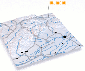 3d view of Hujiagou