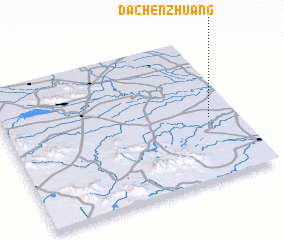 3d view of Dachenzhuang