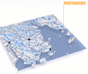 3d view of Nanshanqu