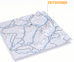 3d view of Zuitoushan