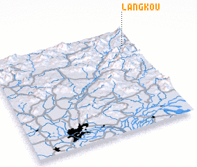 3d view of Langkou