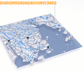 3d view of Guangminghuaqiaoxumuchang