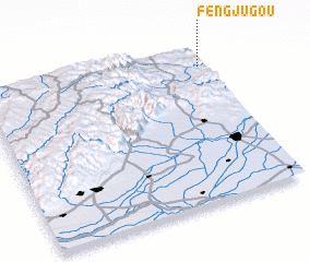 3d view of Fengjugou